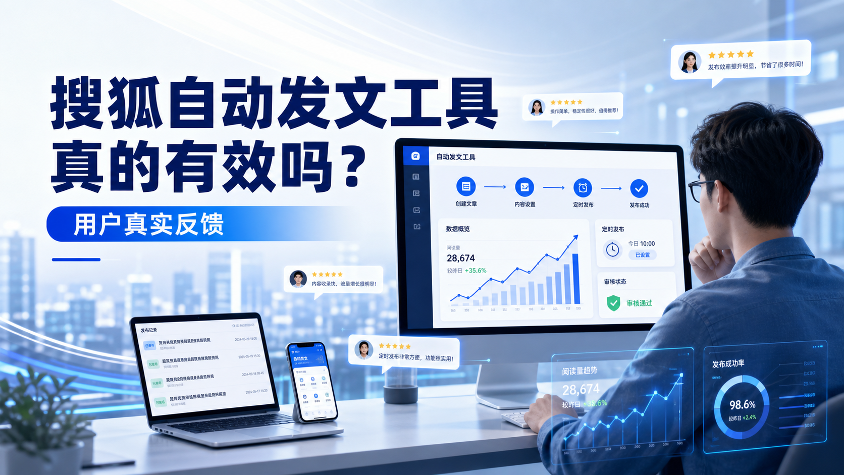 搜狐自动发文工具真的有效吗？河源用户的真实反馈